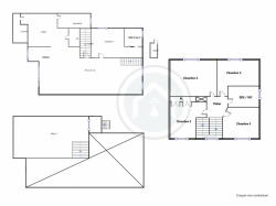 GUIPAVAS BOURG : Jolie maison contemporaine de 150m2 avec 4 chambres et jardin clos